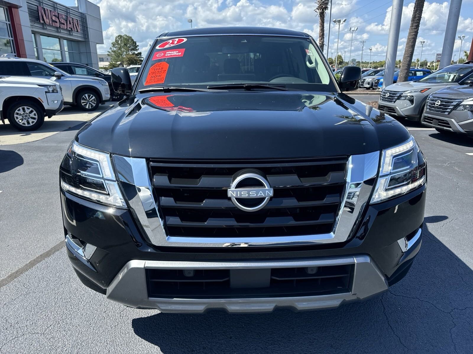 Certified 2023 Nissan Armada S with VIN JN8AY2EC8P9184643 for sale in Myrtle Beach, SC