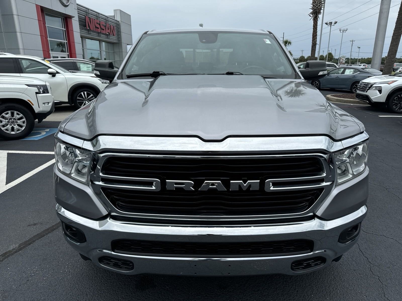 Used 2021 RAM Ram 1500 Pickup Big Horn/Lone Star with VIN 1C6SRFFT2MN671124 for sale in Myrtle Beach, SC