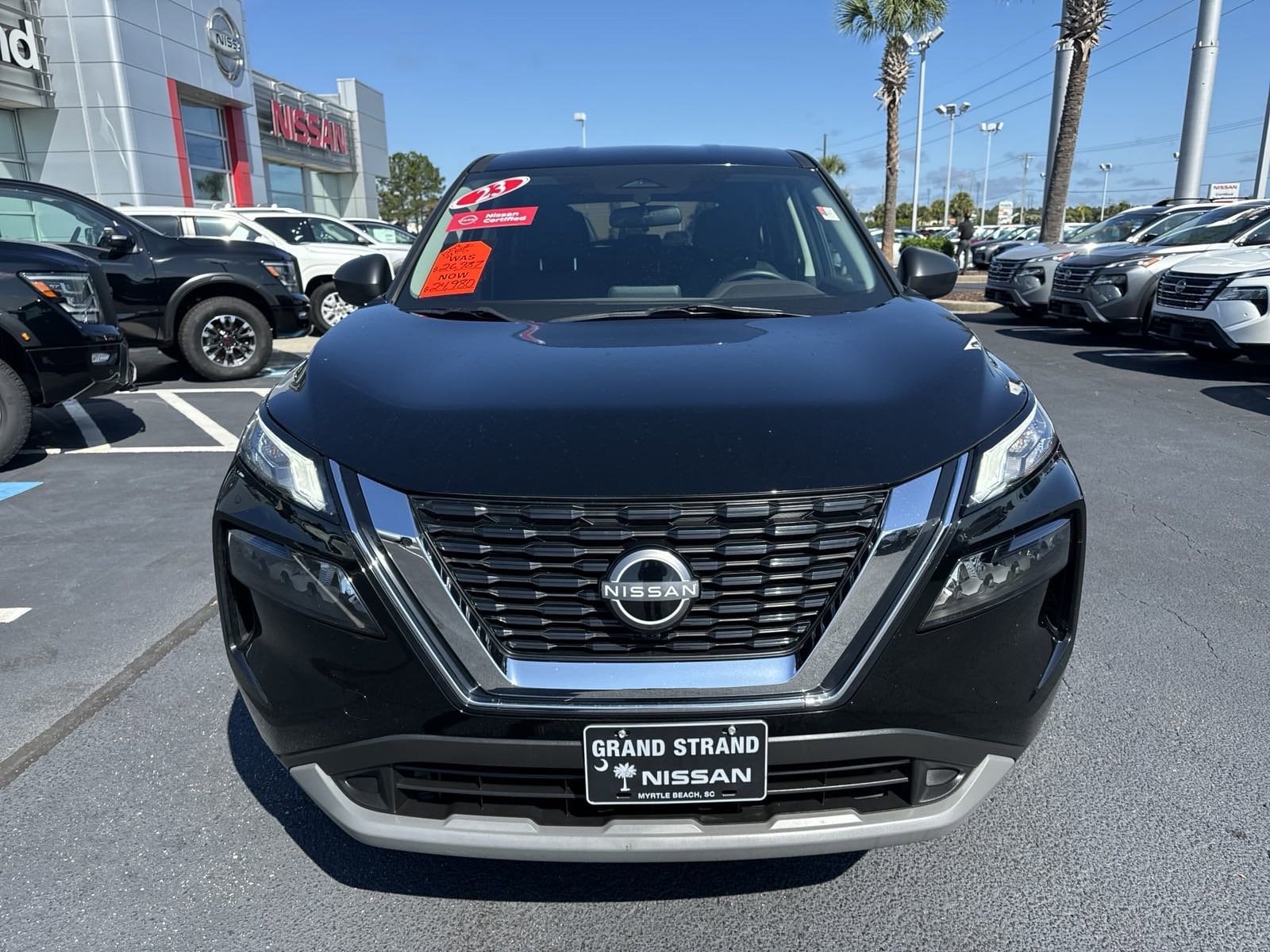 Certified 2023 Nissan Rogue S with VIN 5N1BT3AB6PC797215 for sale in Myrtle Beach, SC