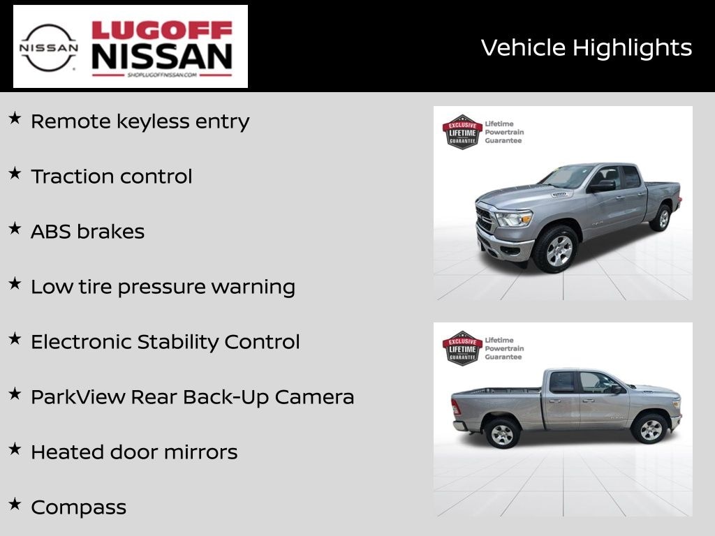 Used 2022 Ram 1500 Big Horn Truck