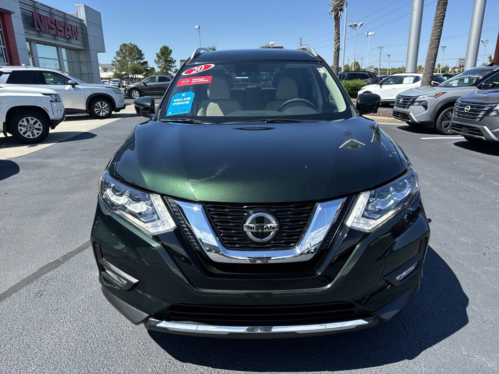 Certified 2020 Nissan Rogue SL with VIN 5N1AT2MT4LC732576 for sale in Myrtle Beach, SC