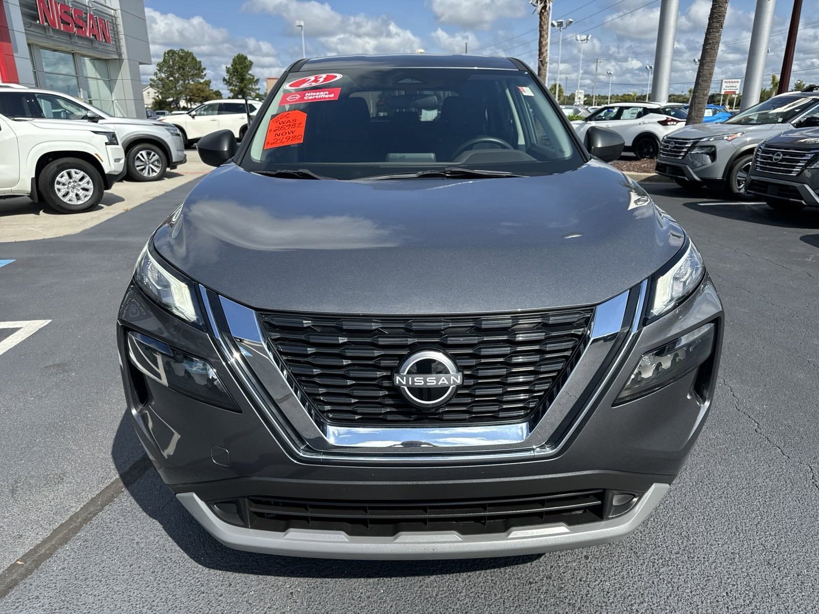 Certified 2023 Nissan Rogue S with VIN 5N1BT3AB0PC779468 for sale in Myrtle Beach, SC