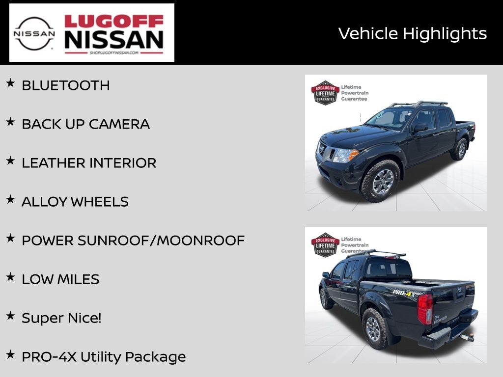 Certified 2021 Nissan Frontier PRO-4X Truck