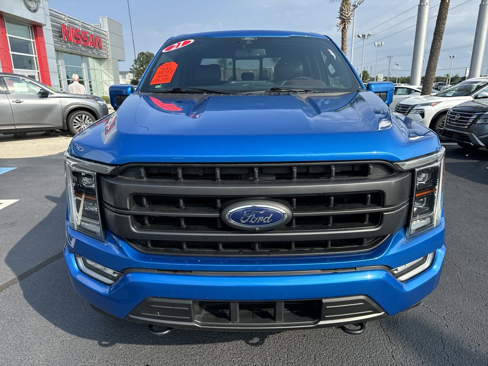 Used 2021 Ford F-150 Lariat with VIN 1FTFW1E88MFB08317 for sale in Myrtle Beach, SC