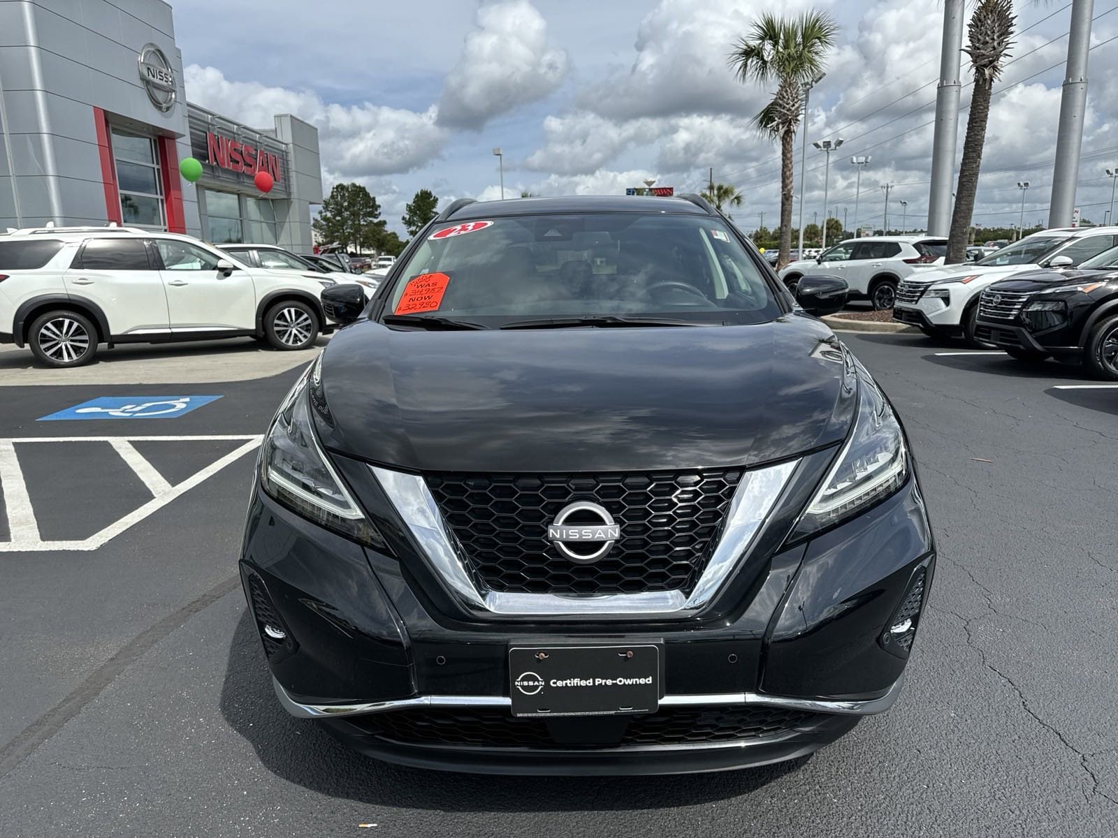 Used 2023 Nissan Murano SV with VIN 5N1AZ2BS6PC105196 for sale in Myrtle Beach, SC