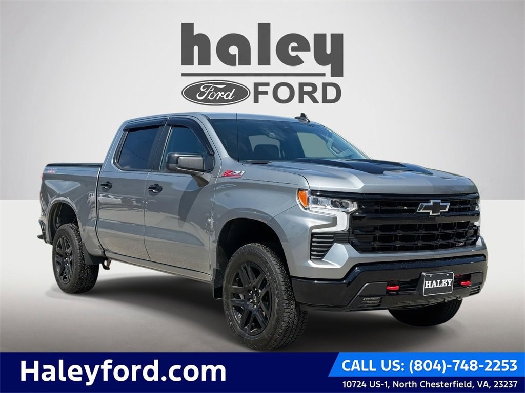 Used 2024 Chevrolet Silverado 1500 LT Trail Boss Truck Crew Cab