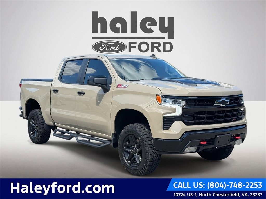 Used 2023 Chevrolet Silverado 1500 LT Trail Boss Truck Crew Cab
