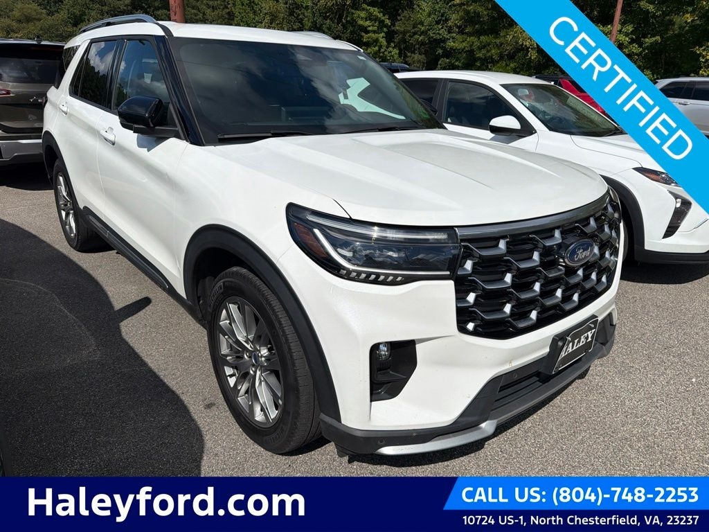 Certified 2025 Ford Explorer Platinum SUV