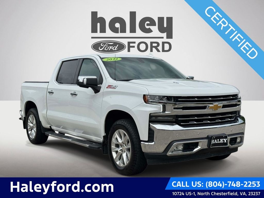 Certified 2021 Chevrolet Silverado 1500 LTZ Truck
