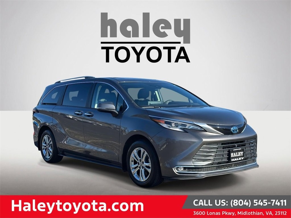 Certified 2023 Toyota Sienna Platinum Van Passenger Van
