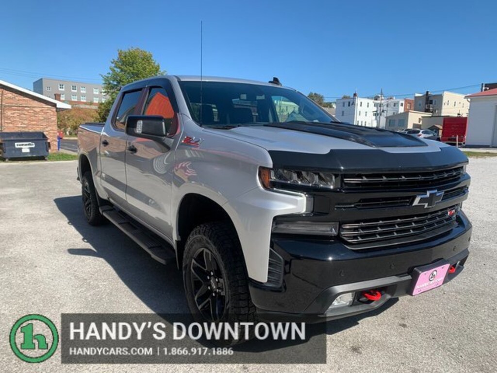 Used 2021 Chevrolet Silverado 1500 LT Trail Boss Truck Crew Cab