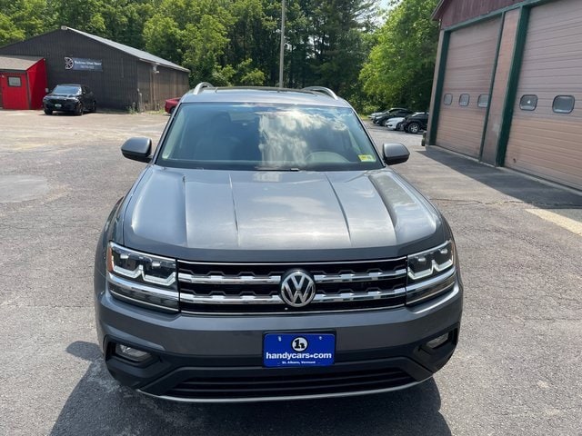 Used 2019 Volkswagen Atlas SE w/Tech with VIN 1V2UR2CA9KC539899 for sale in Saint Albans, VT