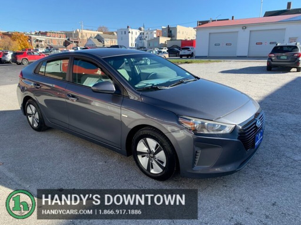 Used 2018 Hyundai Ioniq Hybrid Blue Hatchback