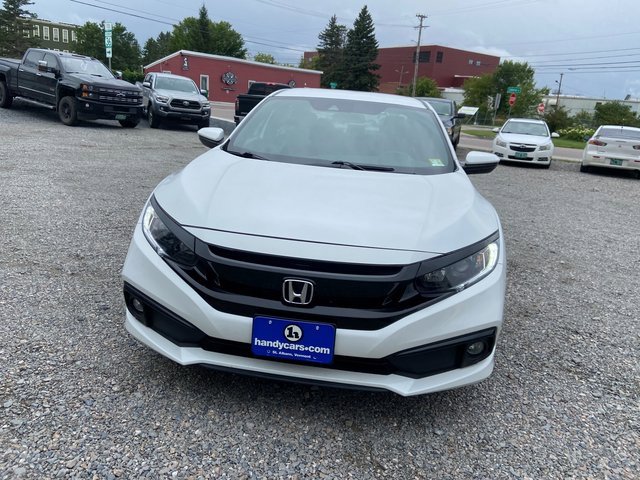 Used 2021 Honda Civic Sport with VIN 2HGFC2F84MH549701 for sale in Saint Albans, VT