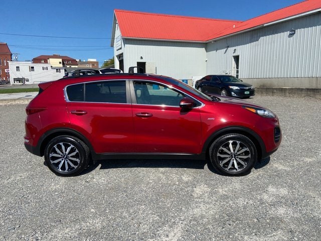 Used 2018 Kia Sportage EX with VIN KNDPNCACXJ7399521 for sale in Saint Albans, VT