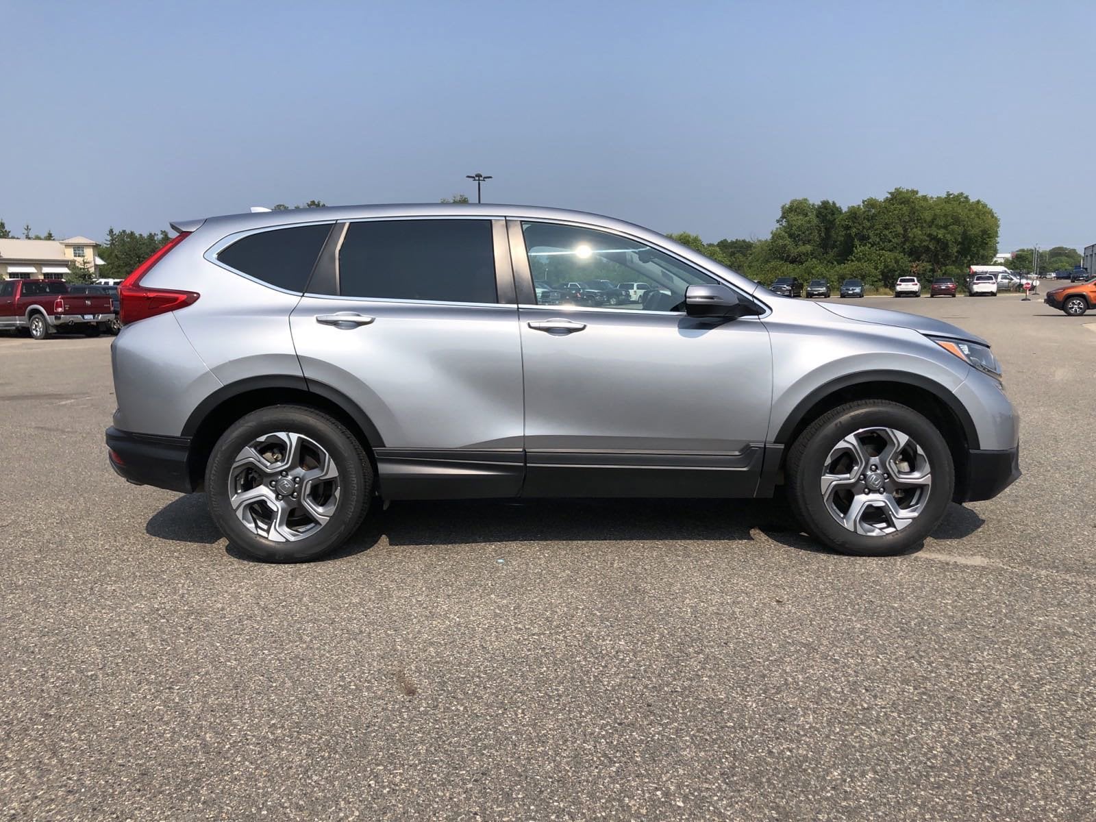 Used 2019 Honda CR-V EX-L with VIN 5J6RW2H83KA019161 for sale in Bemidji, MN