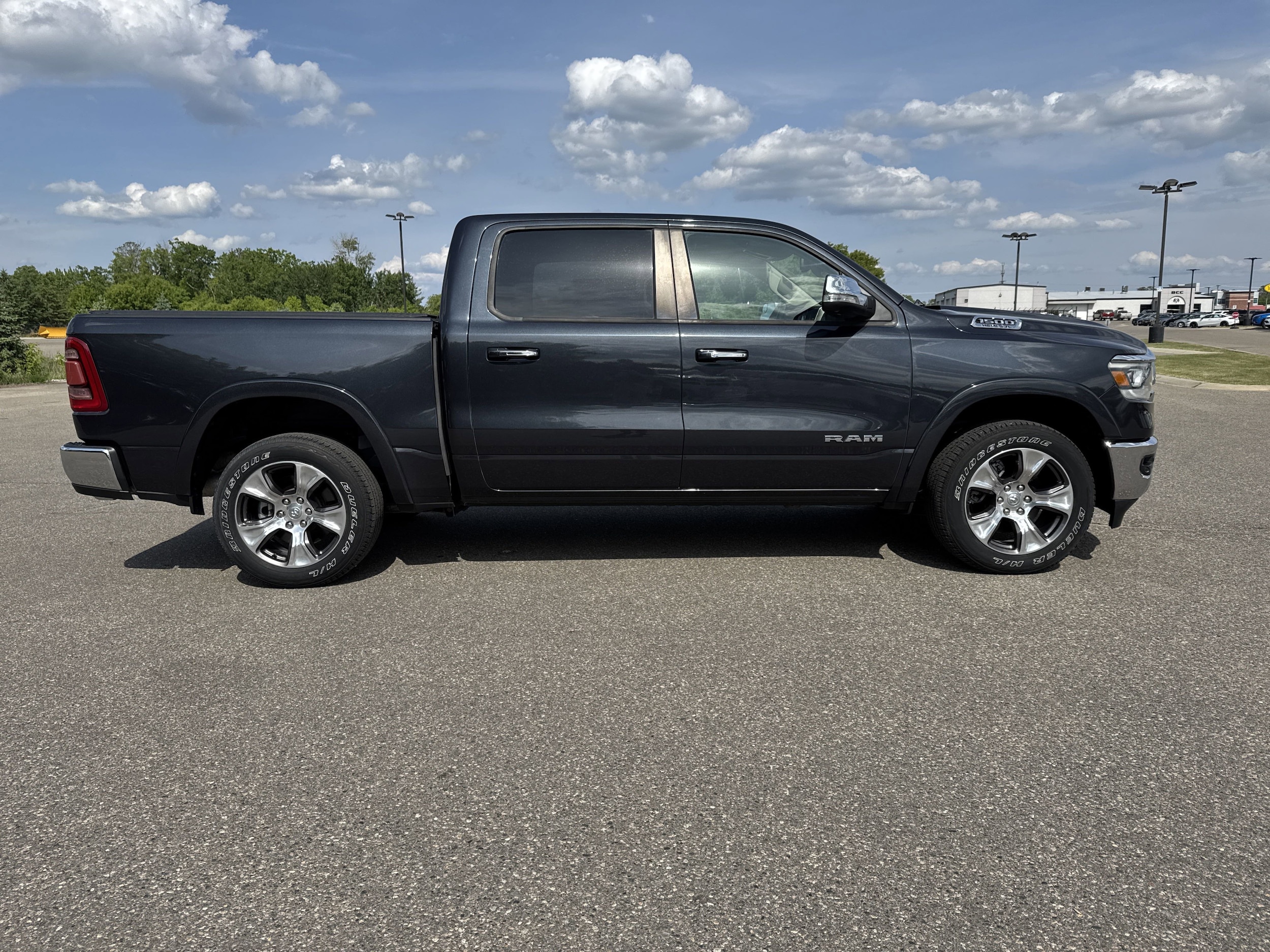 Used 2019 RAM Ram 1500 Pickup Laramie with VIN 1C6SRFJT2KN787590 for sale in Bemidji, Minnesota