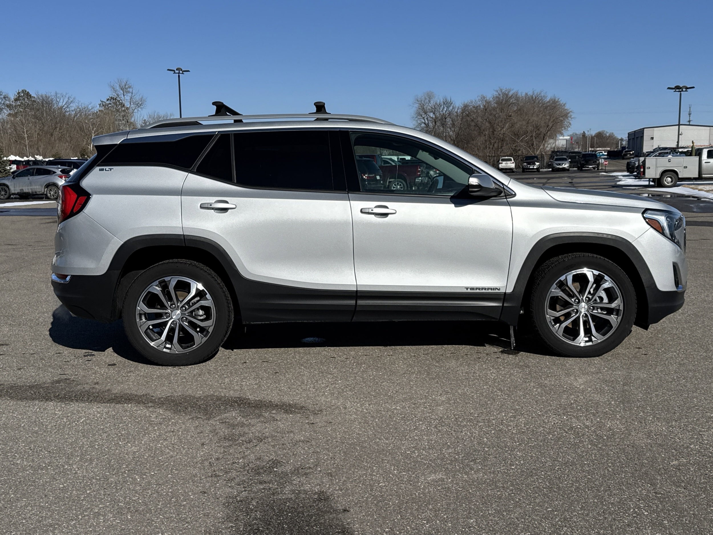 Used 2020 GMC Terrain SLT with VIN 3GKALVEX9LL334196 for sale in Bemidji, Minnesota