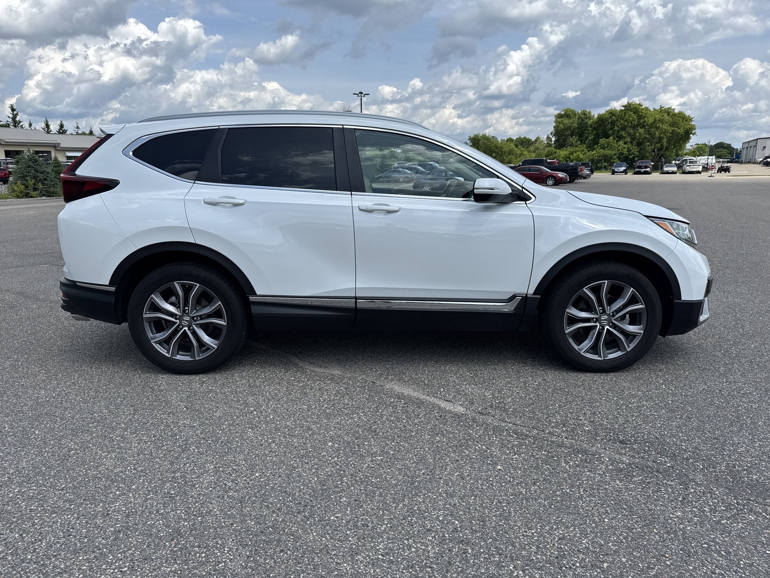 Used 2021 Honda CR-V Touring with VIN 2HKRW2H93MH658439 for sale in Bemidji, Minnesota