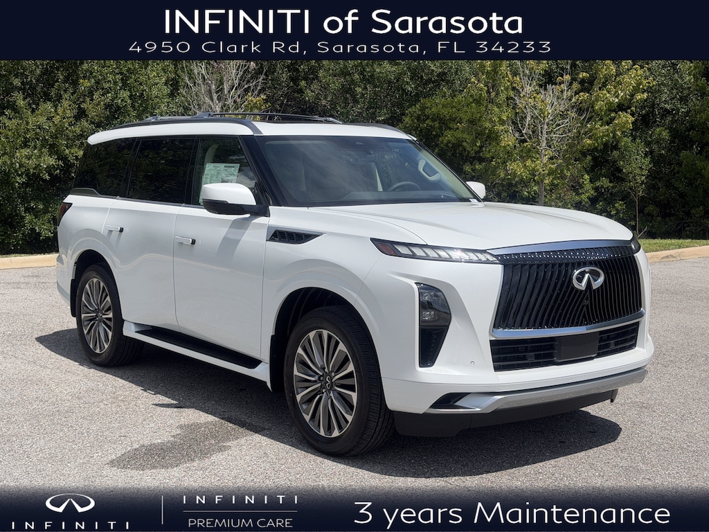 New 2027 INFINITI QX80 LUXE SUV