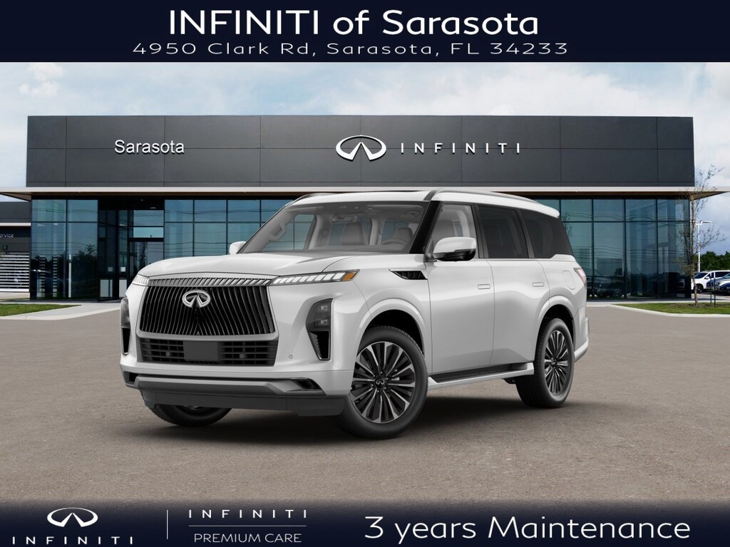 New 2027 INFINITI QX80 LUXE SUV