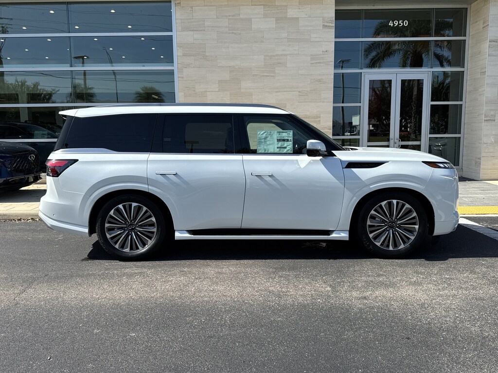 New 2027 INFINITI QX80 LUXE SUV