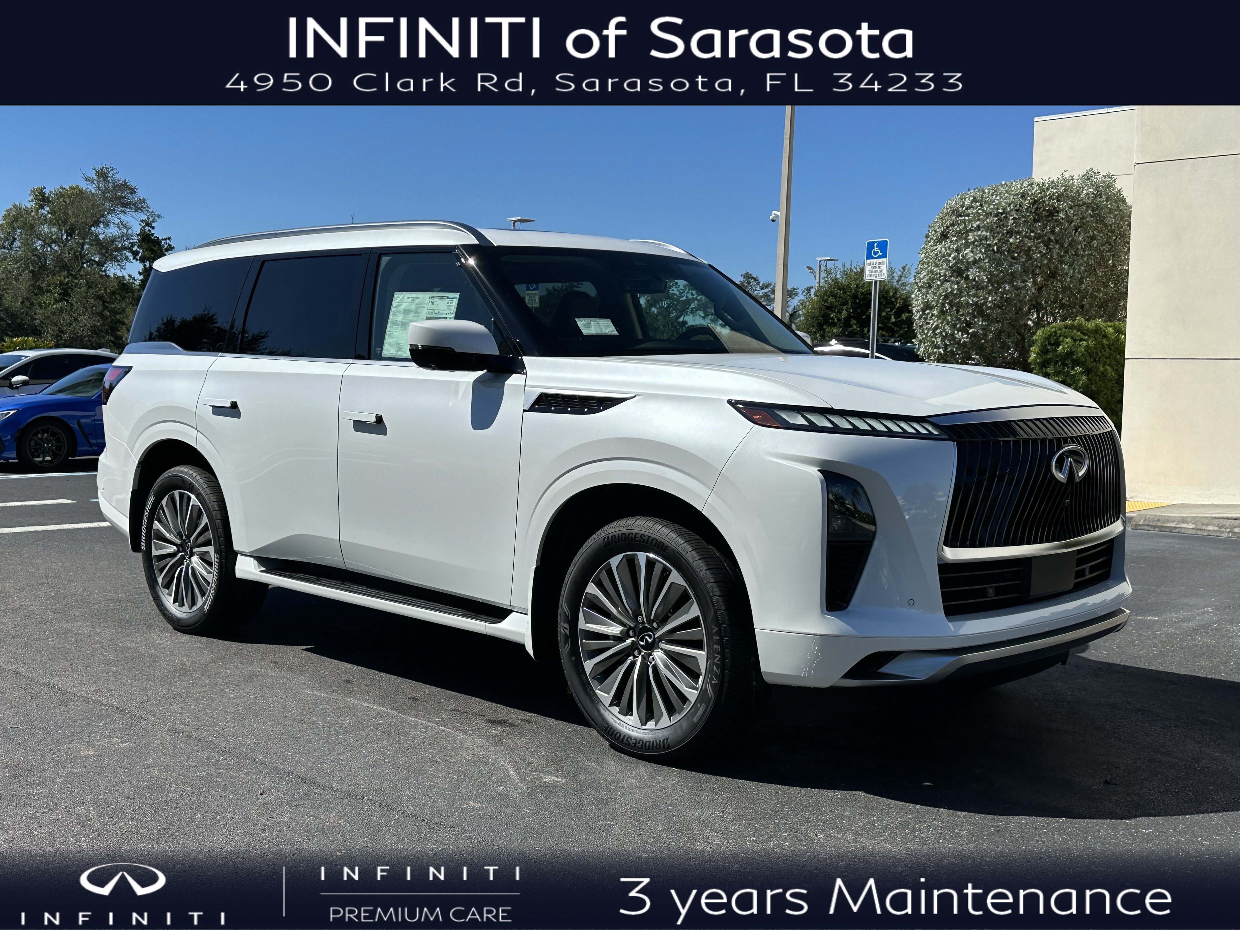 New 2027 INFINITI QX80 LUXE SUV