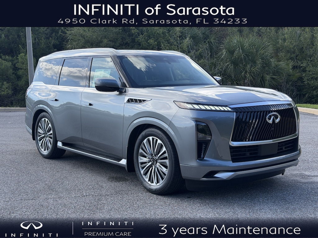 New 2027 INFINITI QX80 LUXE SUV