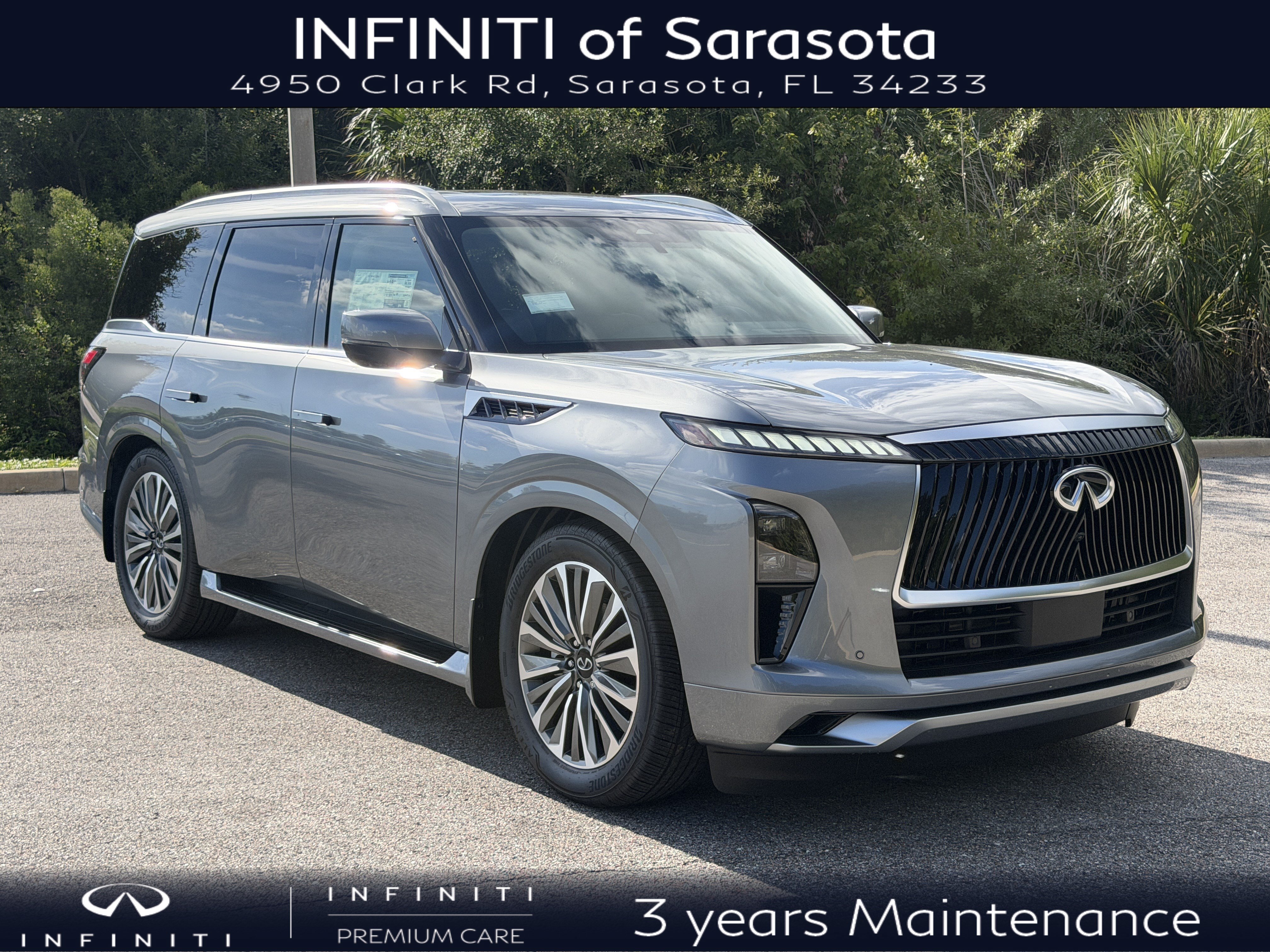 New 2027 INFINITI QX80 LUXE SUV