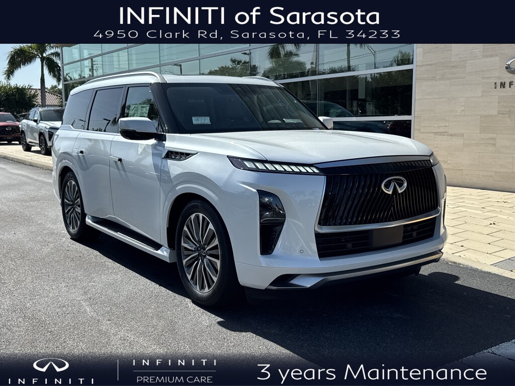 New 2027 INFINITI QX80 LUXE SUV