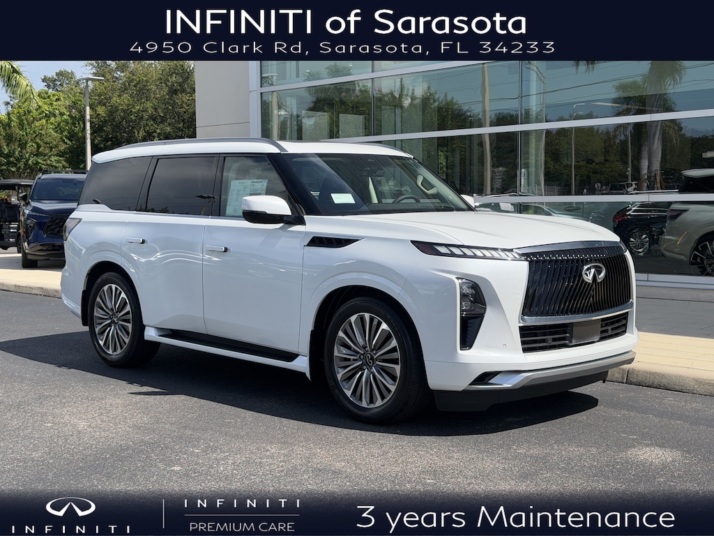 New 2027 INFINITI QX80 LUXE SUV