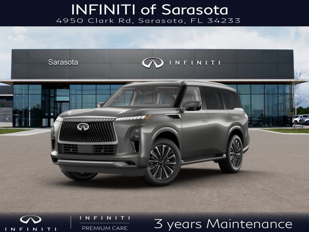 New 2027 INFINITI QX80 LUXE SUV