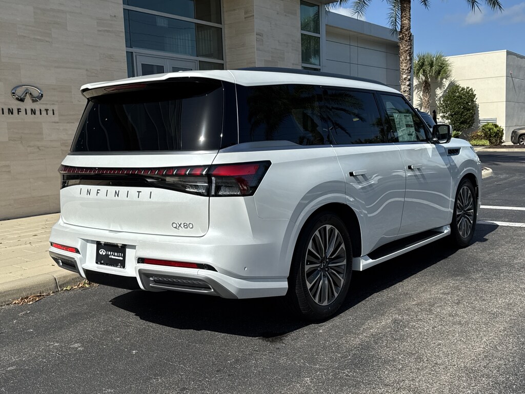 New 2027 INFINITI QX80 LUXE SUV