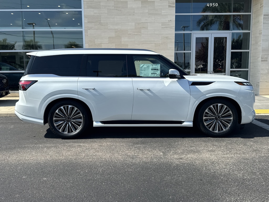 New 2027 INFINITI QX80 LUXE SUV