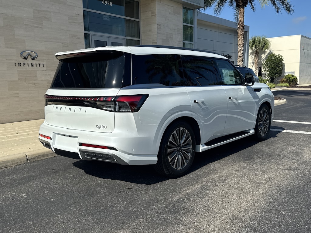 New 2027 INFINITI QX80 LUXE SUV