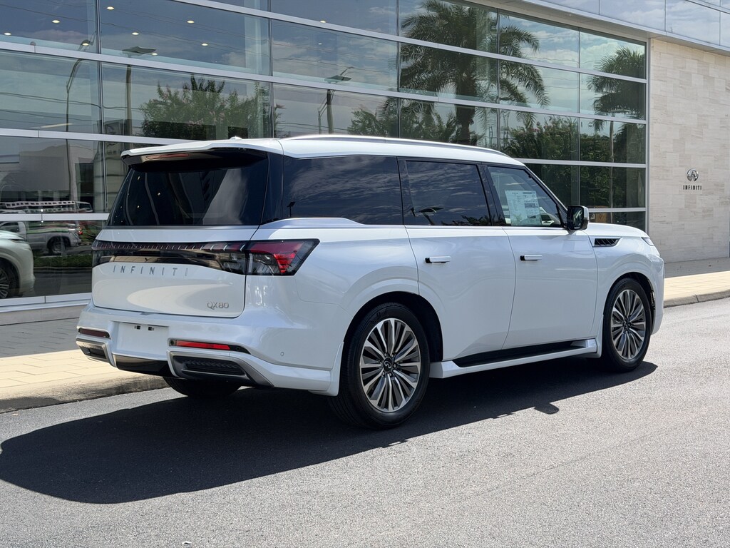 New 2027 INFINITI QX80 LUXE SUV