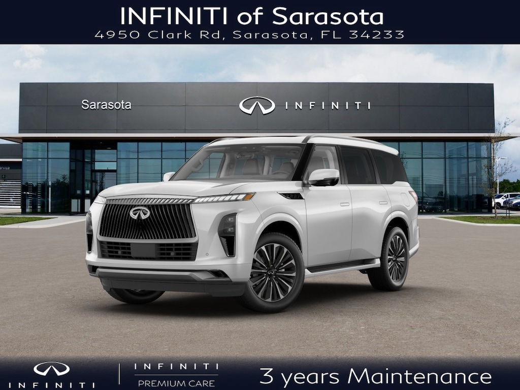 New 2027 INFINITI QX80 LUXE SUV