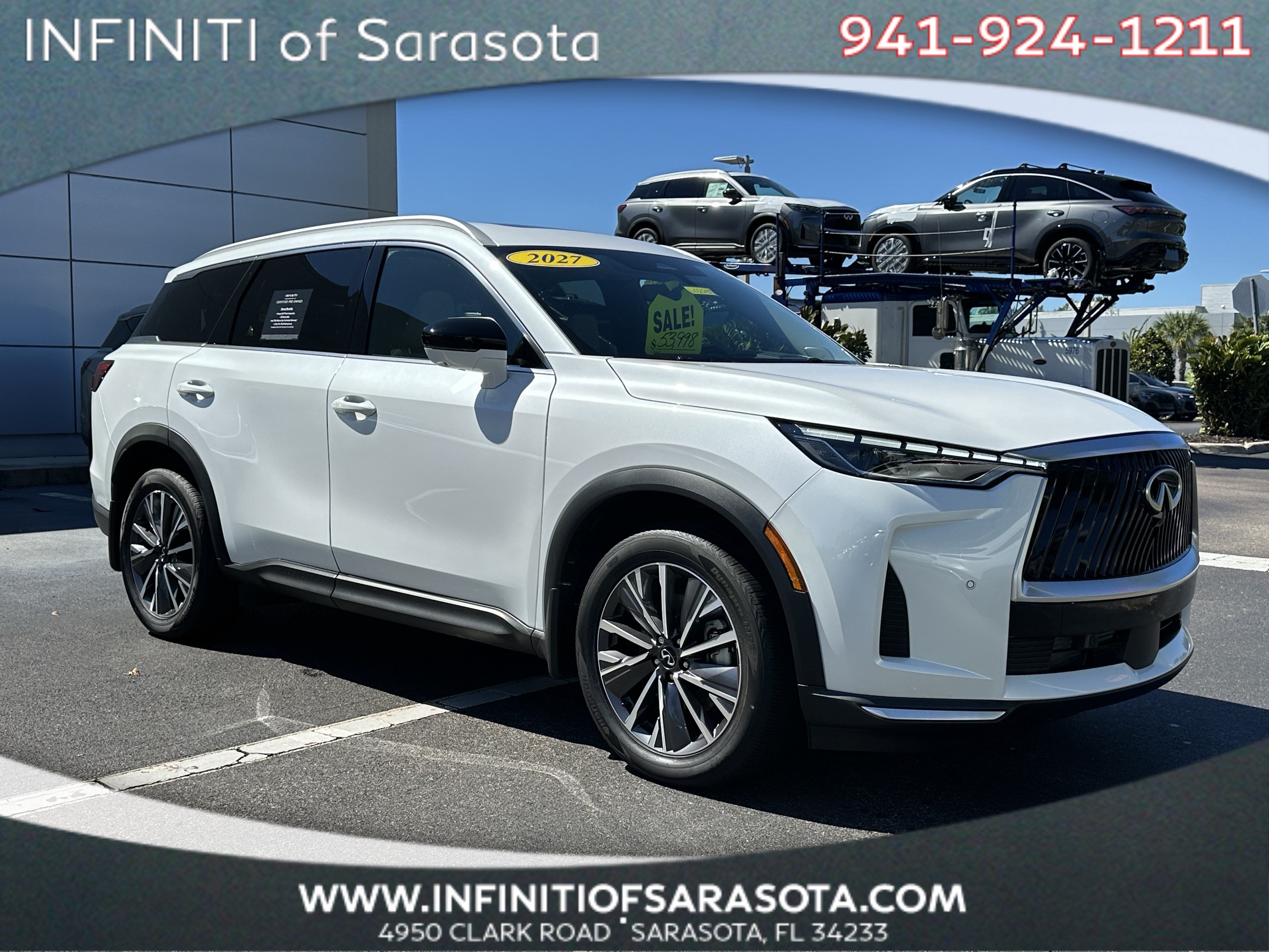 Certified 2027 INFINITI QX60 LUXE SUV