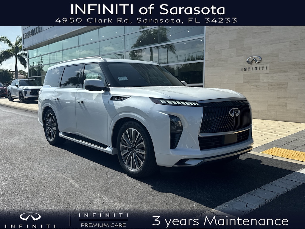 New 2027 INFINITI QX80 LUXE SUV