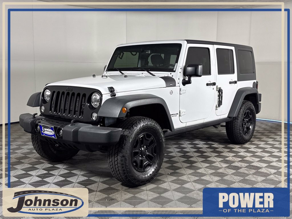 Used 2017 Jeep Wrangler Unlimited Willys Wheeler with VIN 1C4BJWDGXHL537677 for sale in Brighton, CO