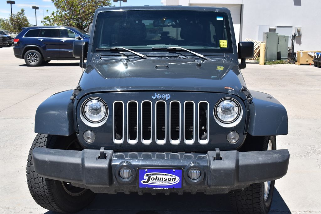 Used 2018 Jeep Wrangler JK Unlimited Sahara with VIN 1C4BJWEG0JL895374 for sale in Brighton, CO