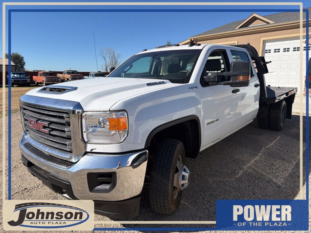Used 2018 GMC Sierra 3500HD Chassis Base Truck Crew Cab