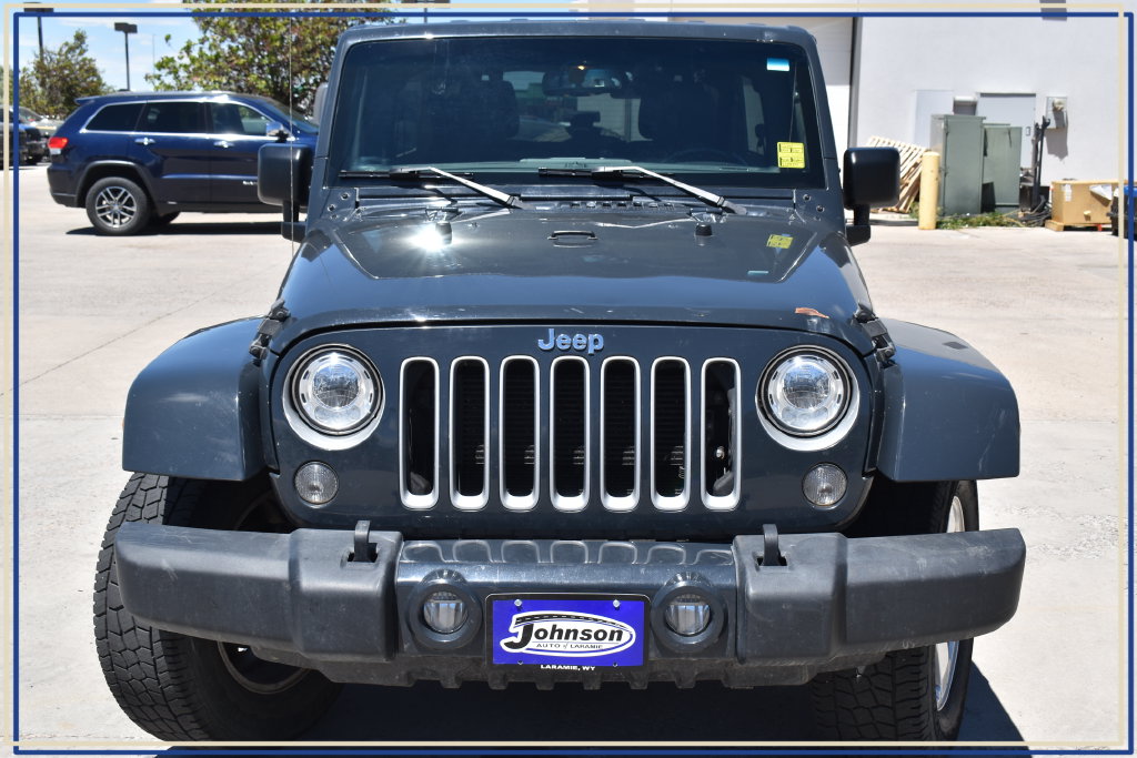 Used 2018 Jeep Wrangler JK Unlimited Sahara with VIN 1C4BJWEG0JL895374 for sale in Brighton, CO