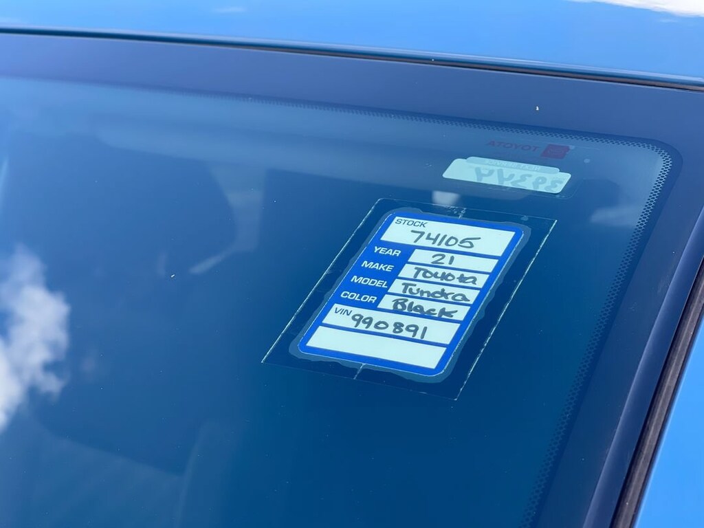Certified 2021 Toyota Tundra SR5 5.7L V8 Truck Double Cab