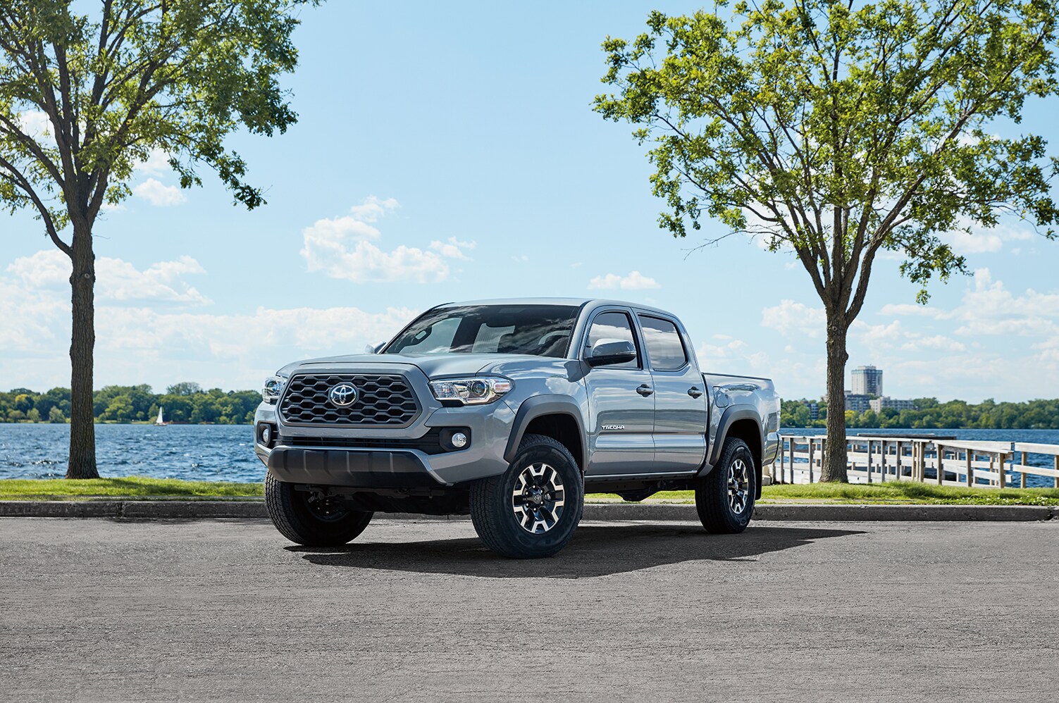 Johnstons Toyota is a Car Dealership in New Hampton near Scotchtown NY | 2020 Toyota Tacoma near lake