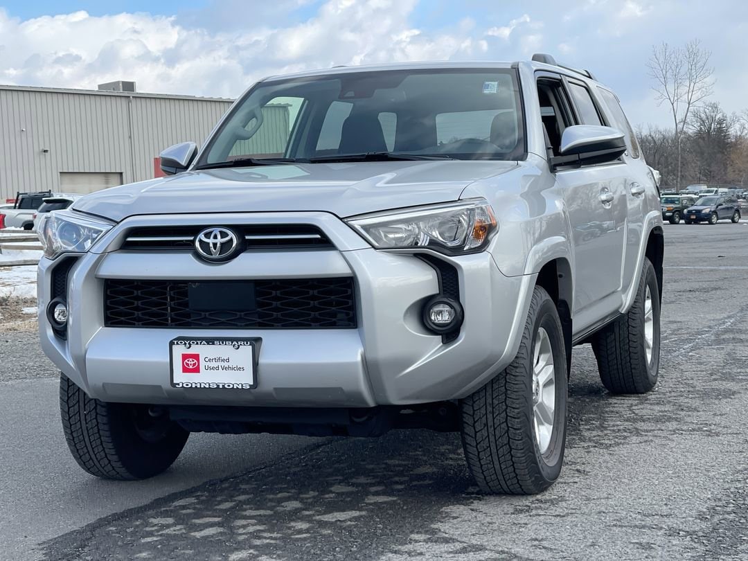 Certified 2024 Toyota 4Runner SR5 with VIN JTEMU5JR7R6245433 for sale in New Hampton, NY