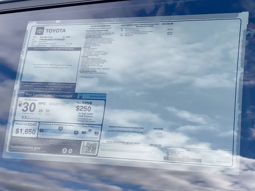 New 2026 Toyota Corolla Cross LE LE - AWD