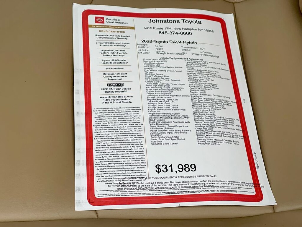 Used 2022 Toyota RAV4 Hybrid XLE Premium SUV