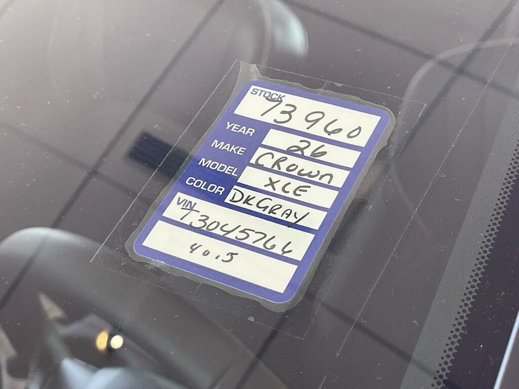 Used 2026 Toyota Crown XLE Sedan