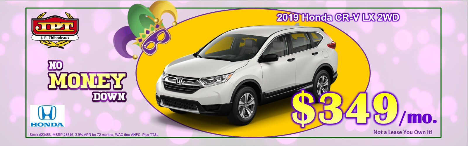 Jp Thibodeaux Honda >> J.P. Thibodeaux Honda | New Honda Dealership in New Iberia, LA Jp Thibodeaux Honda >> J.P. Thibodeaux Honda | New Honda Dealership in New Iberia, LA